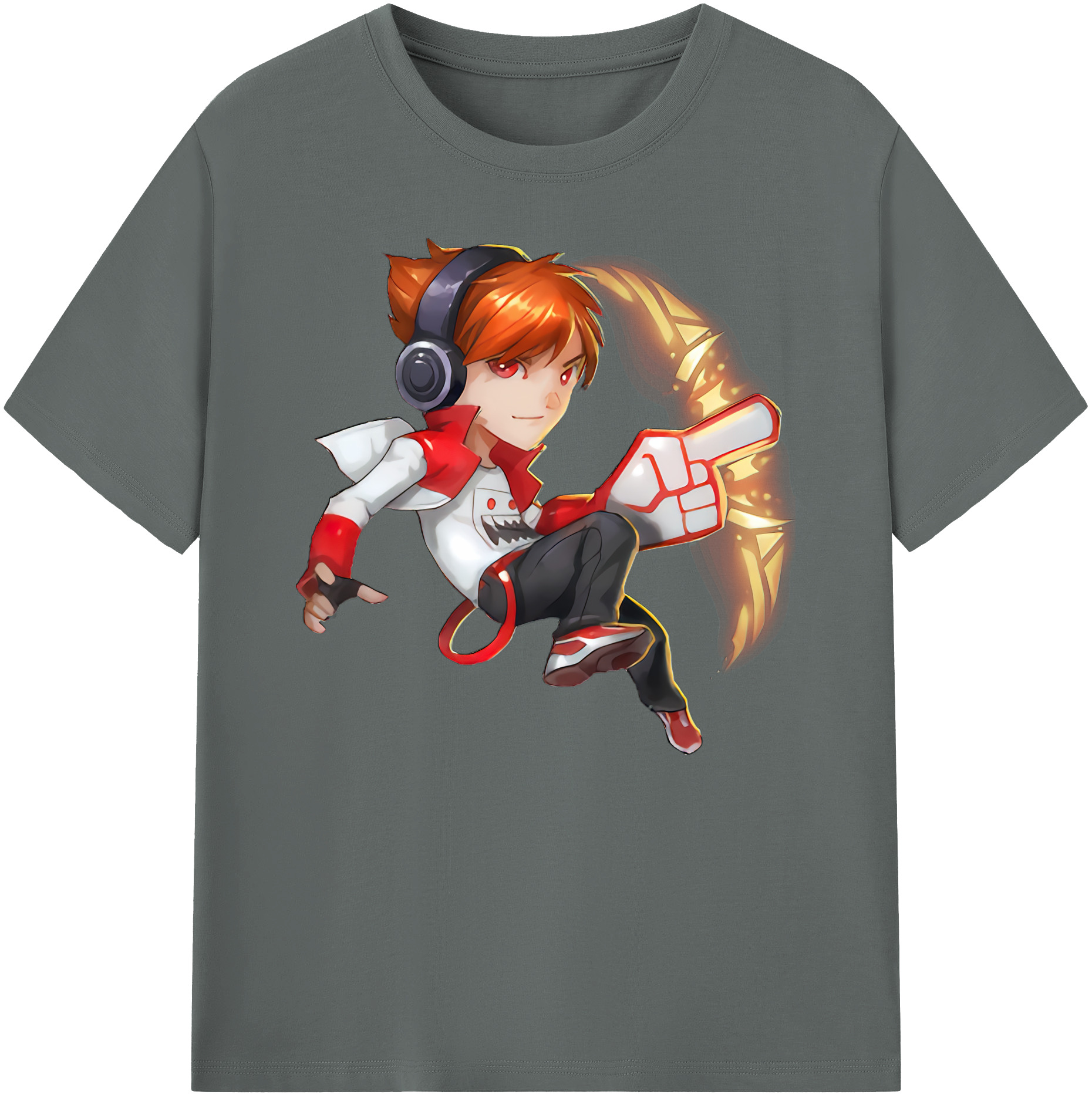 リーグ・オブ・レジェンド League of Legends LOL 綿100％ メンズ半袖Tシャツ｜肌触りやわらか＆通気性